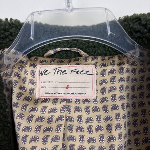 Free People Teddy Izzy Wrap Sherpa Coat - Picture 6 of 7